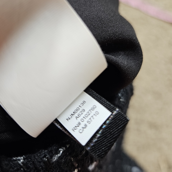 Kate Spade New York 6 Embellished Tweed Skirt Black Silver - Picture 13 of 14